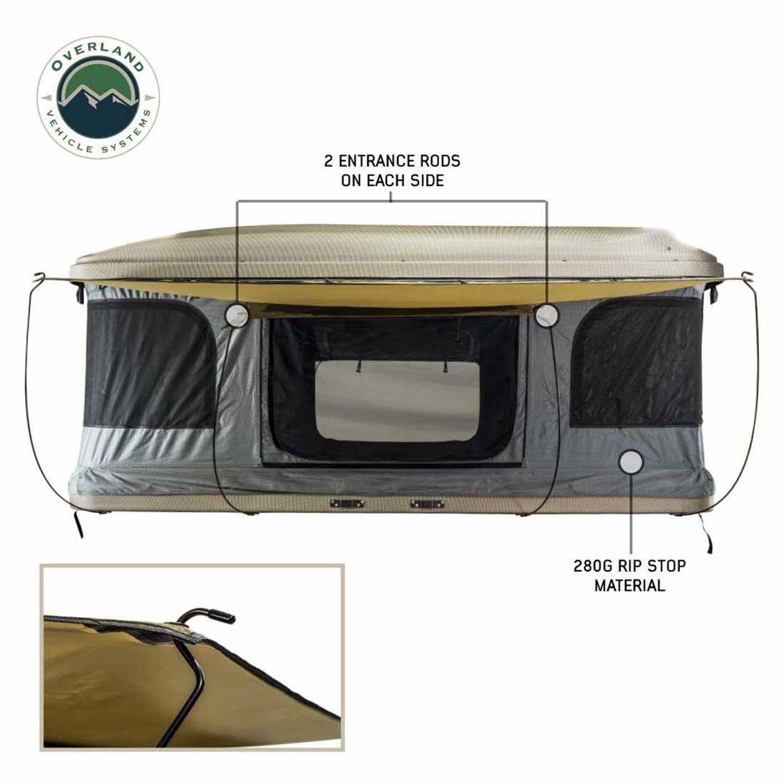 Bundu Pop Up Hardshell Rooftop Tent