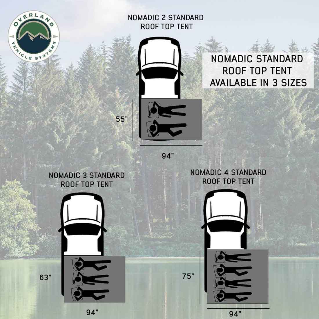 Nomadic Standard Rooftop Tent
