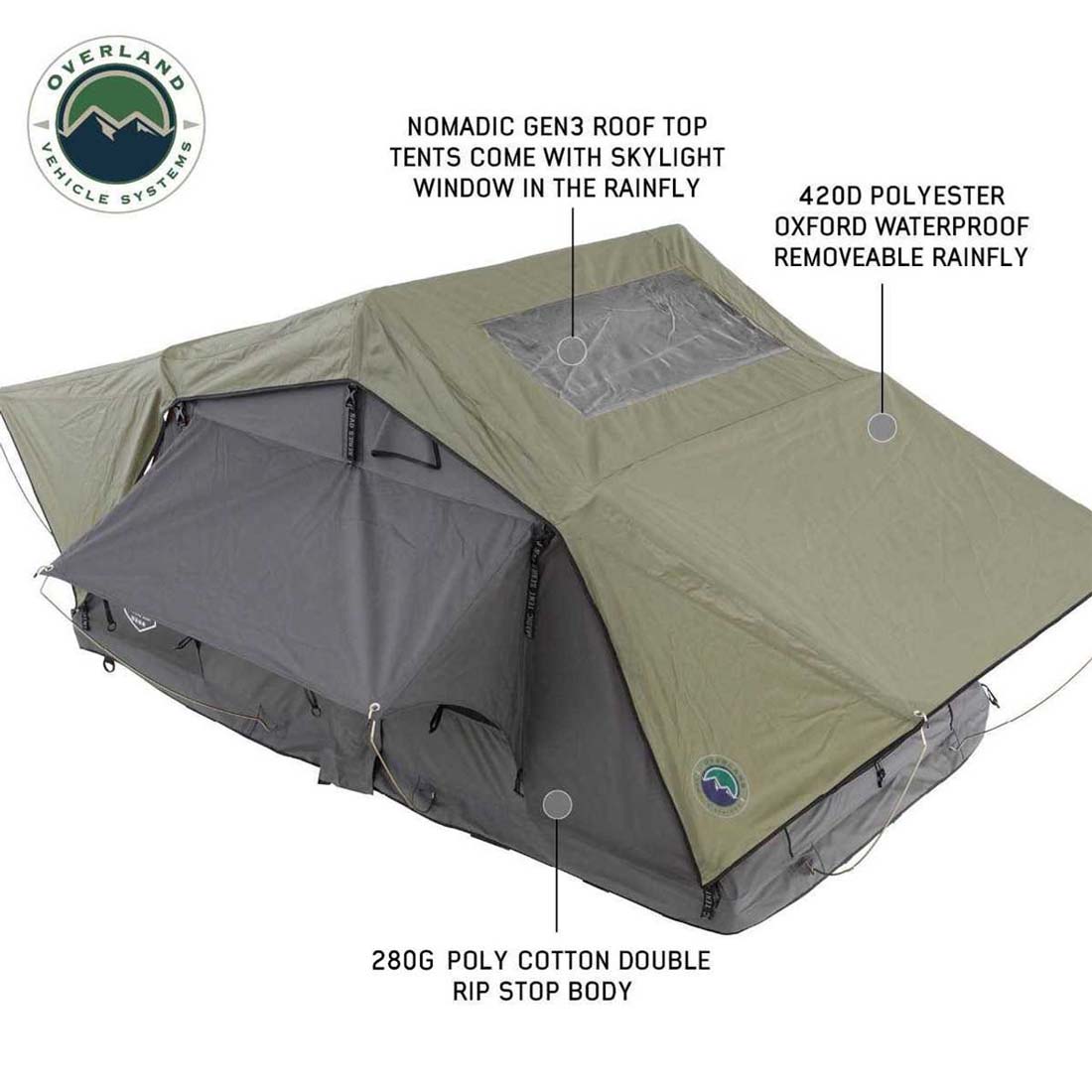 Nomadic Standard Rooftop Tent