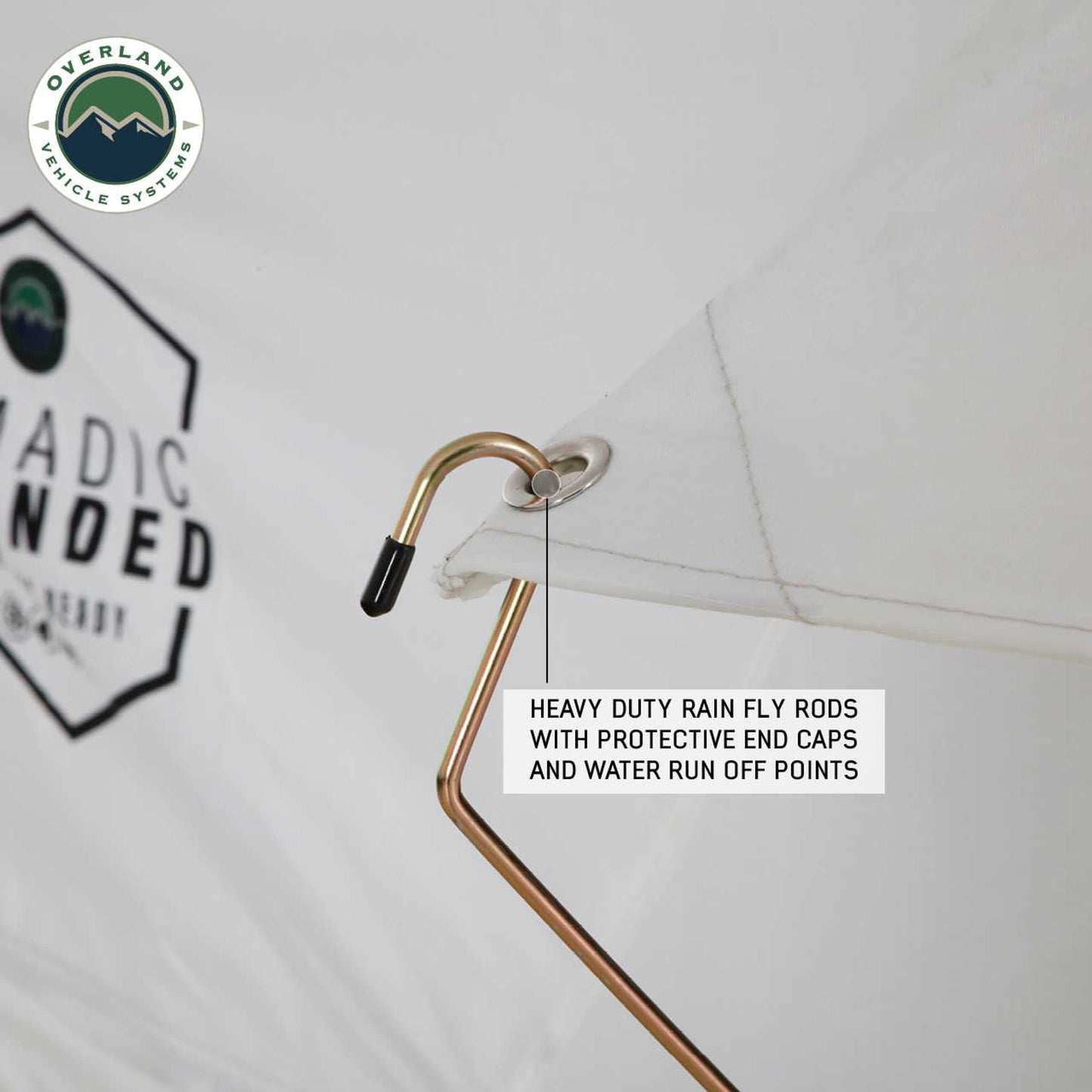 Nomadic Extended (Arctic White) Rooftop Tent