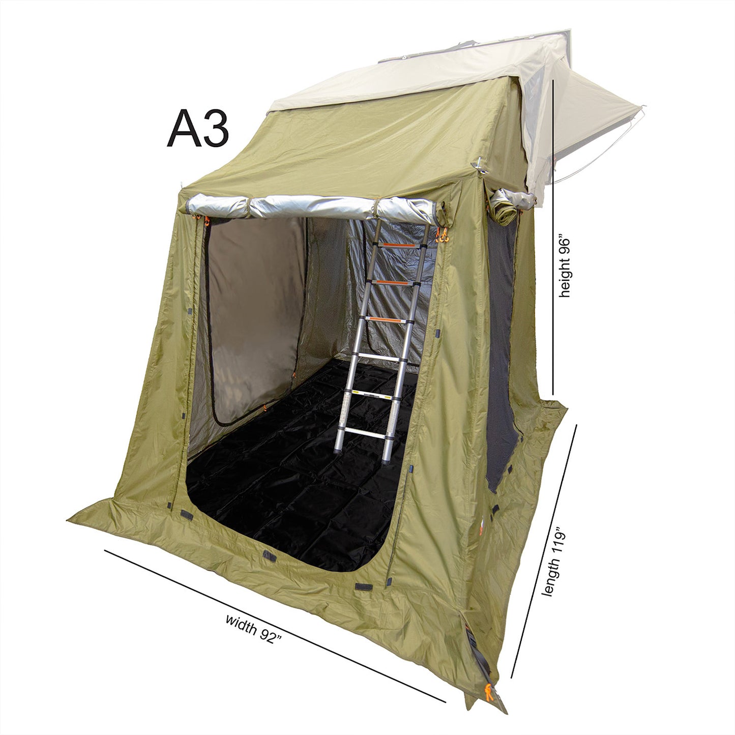 Armadillo A3 Rooftop Tent